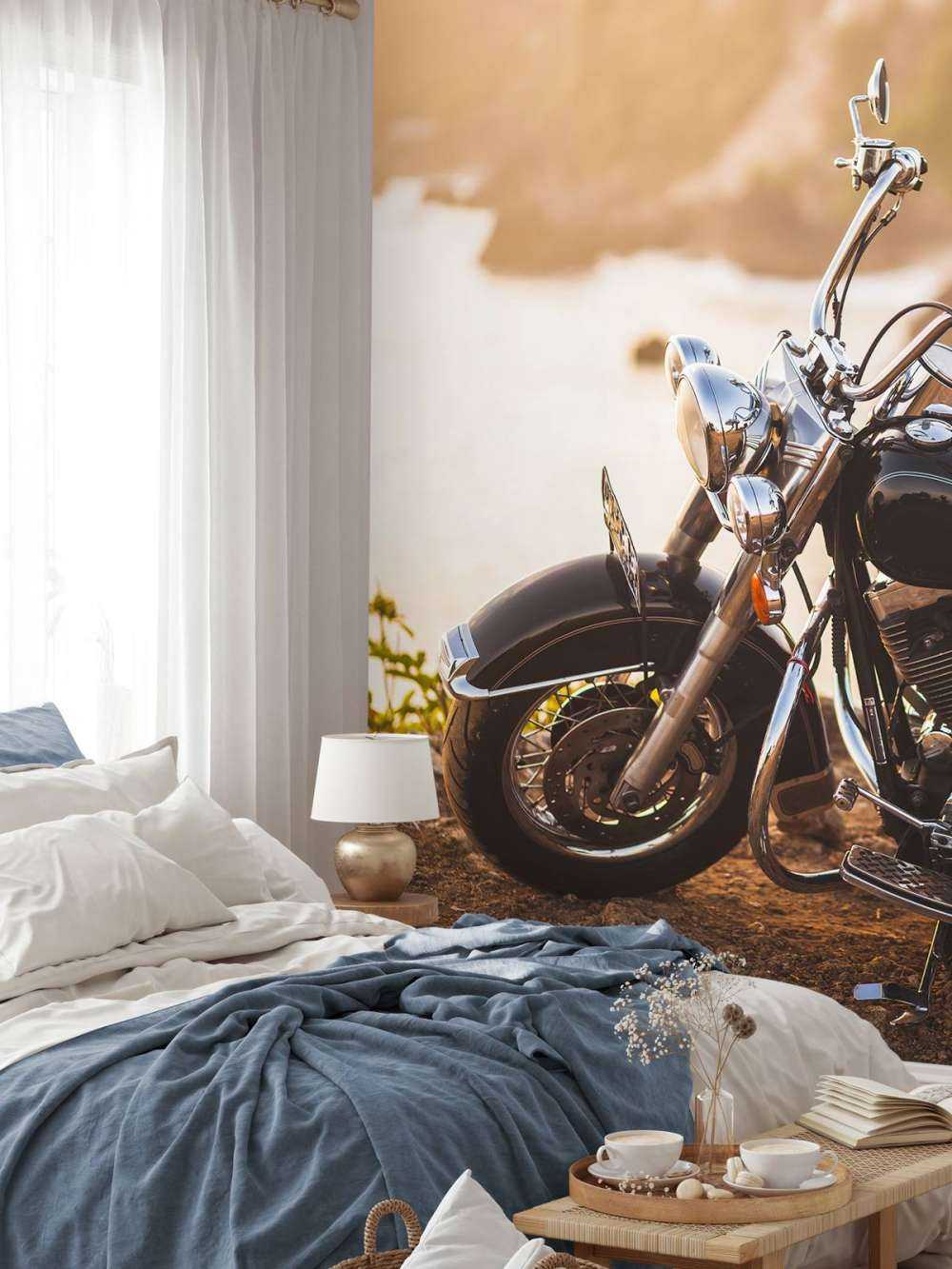 Gammel vintage motor