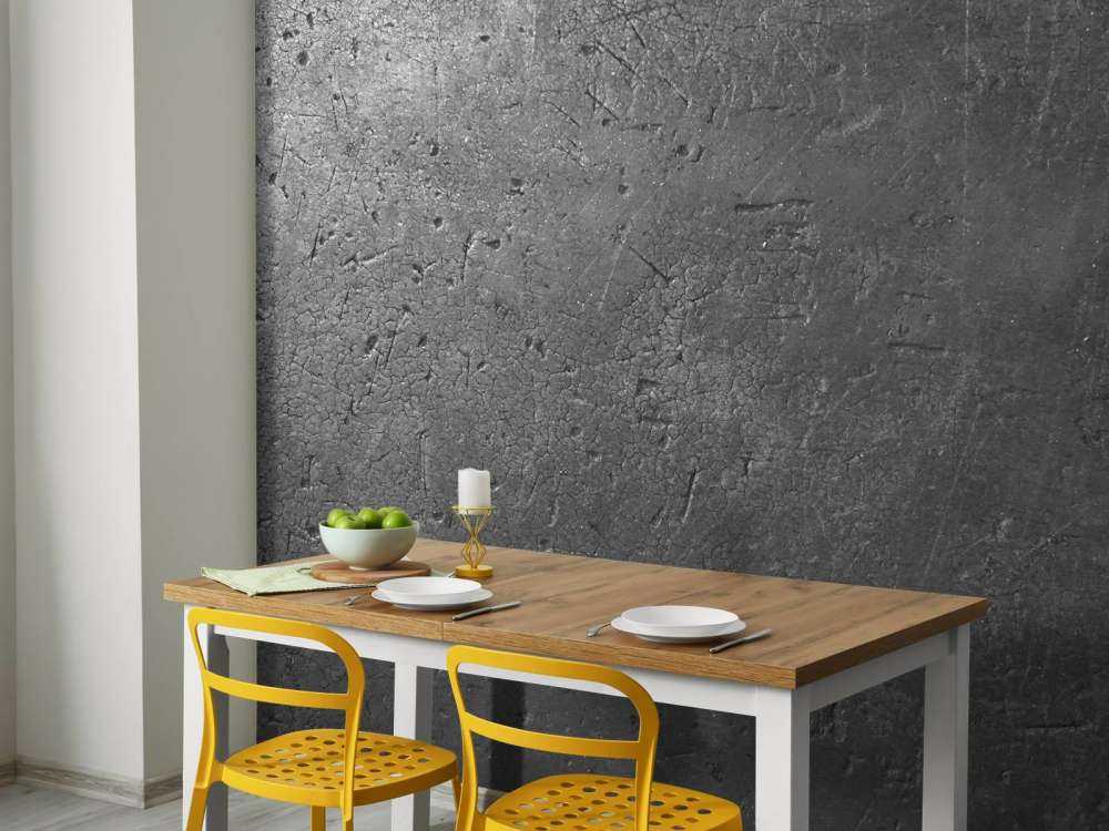 Grå betonvæg