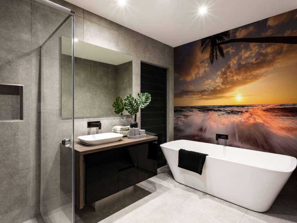 Romantisk solnedgang