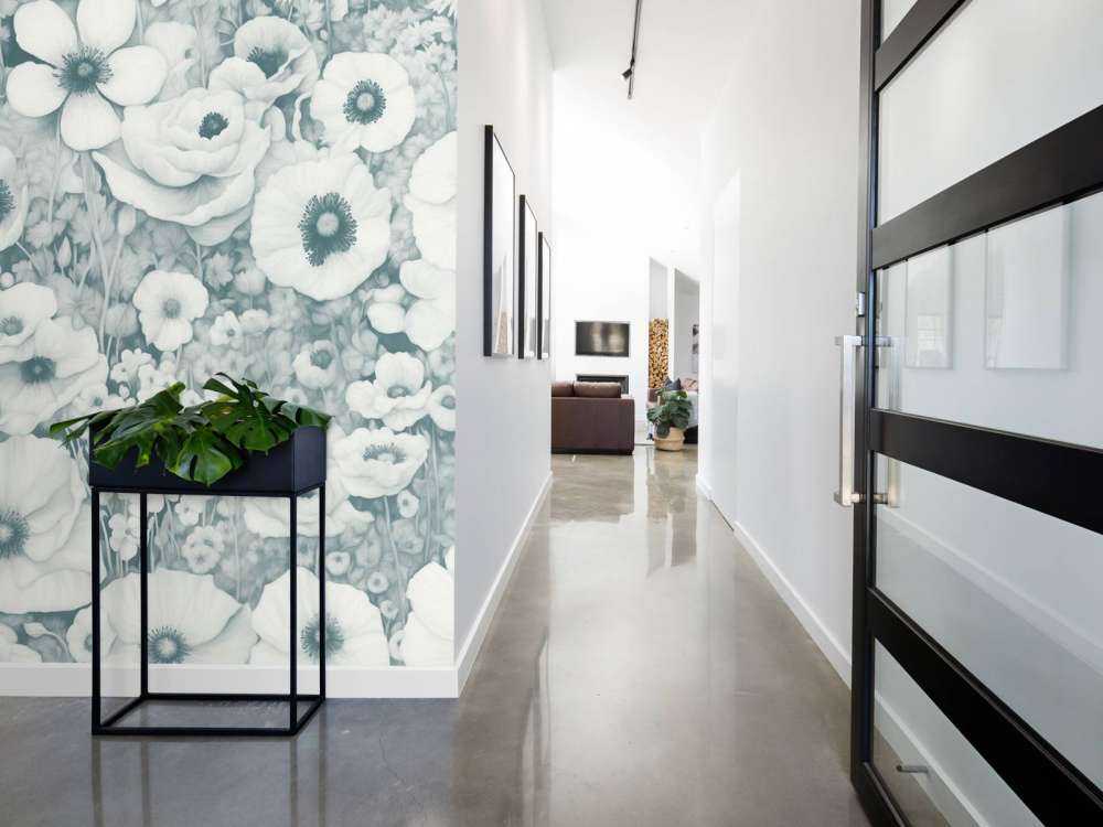 Poppy Tale Monokrom Hav