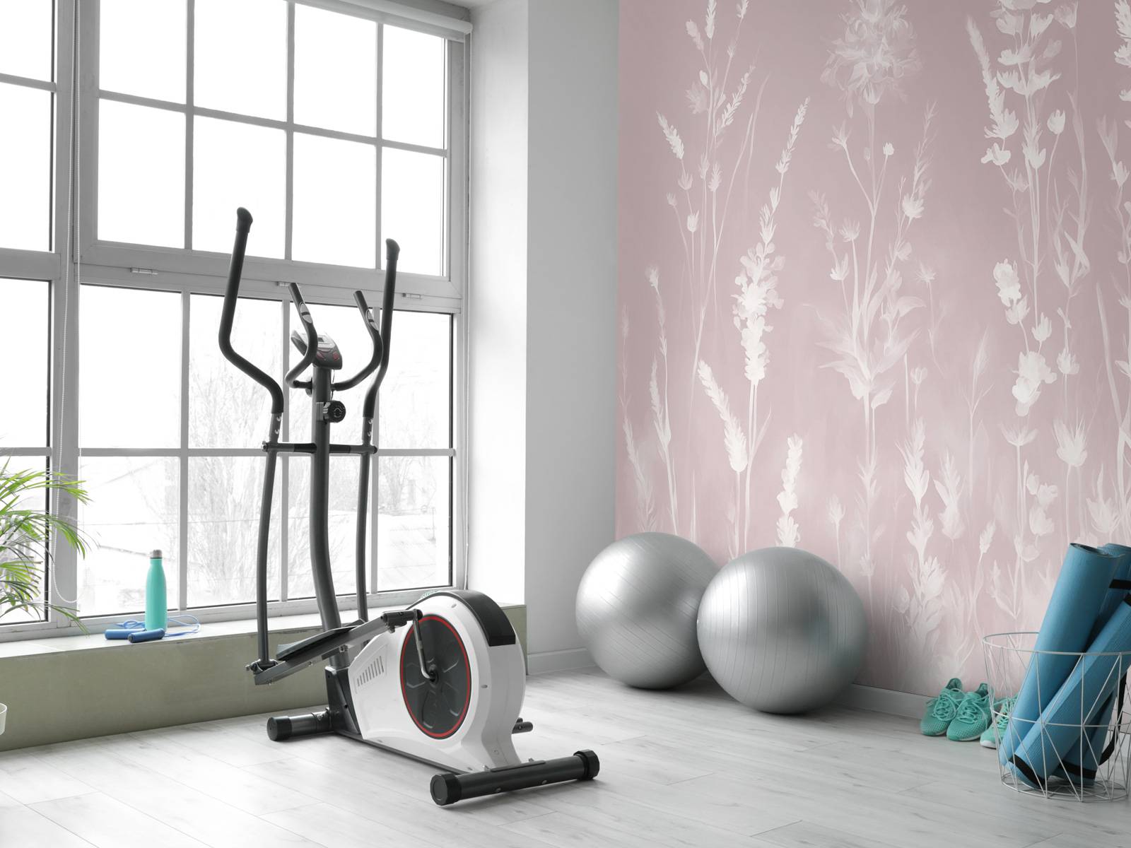 Lavendel Eng Sømløs Blush Pink