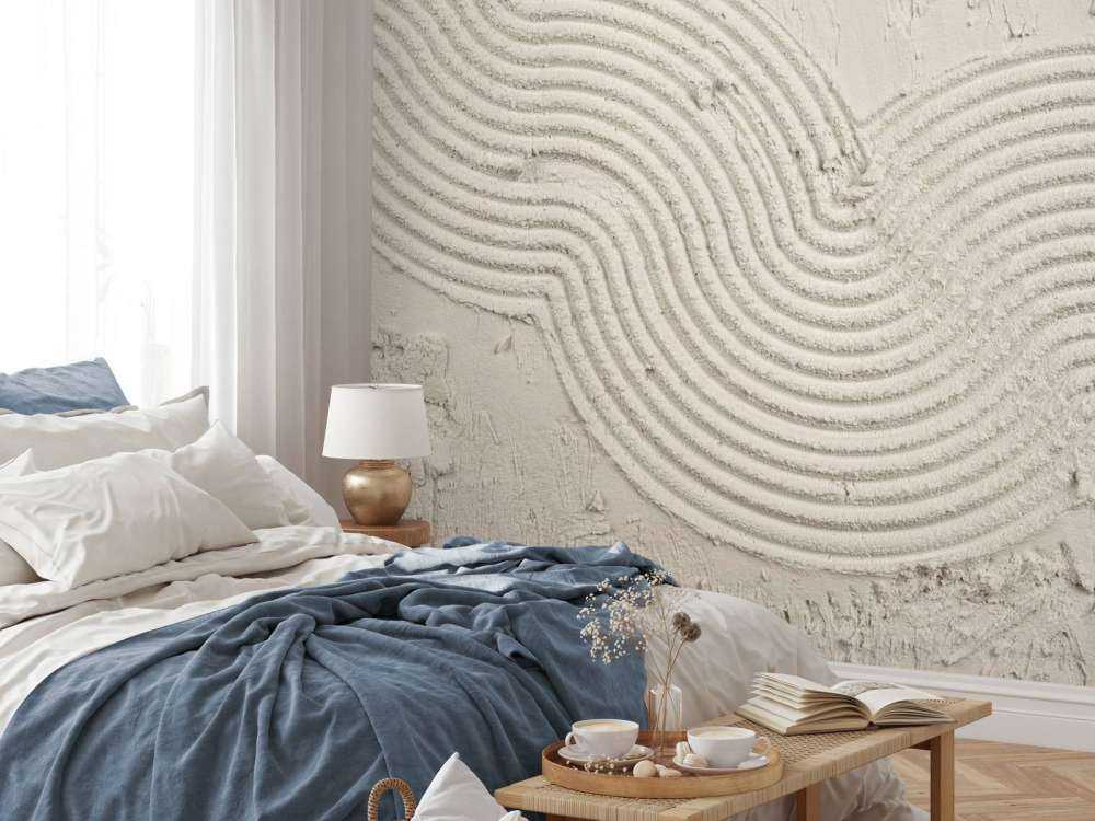 Organiske linjer og strukturer i linned