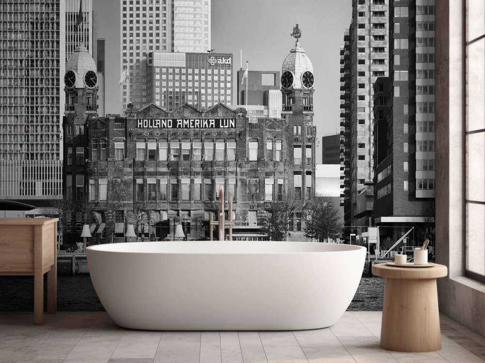 Hotel New York i sort og hvid Rotterdam 