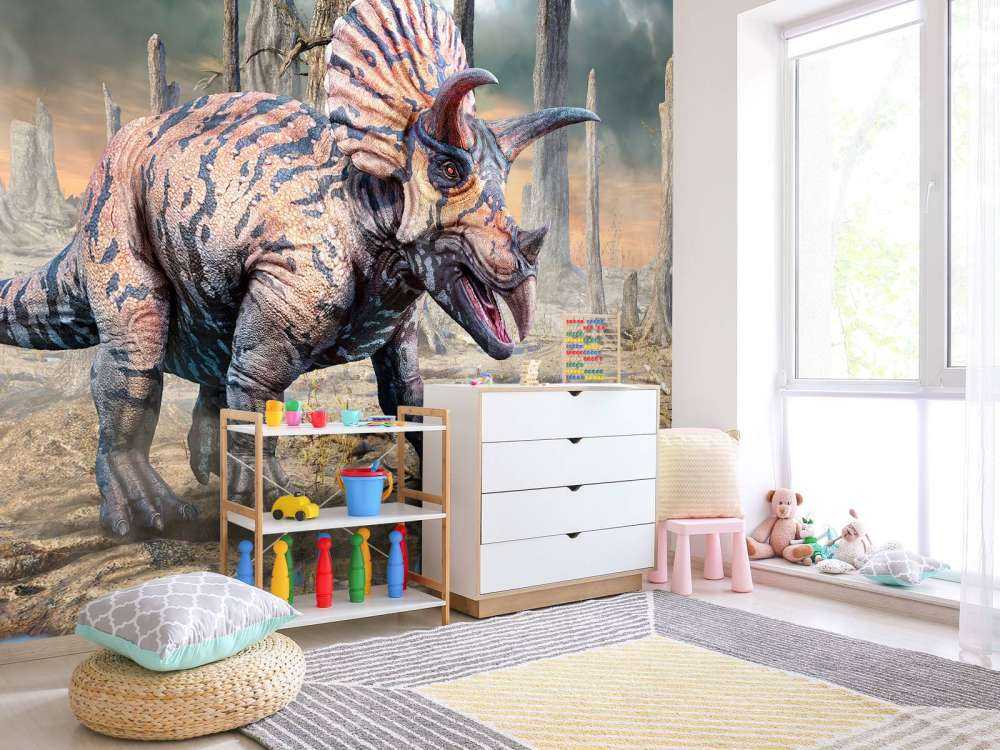Torosaurus i et øde område