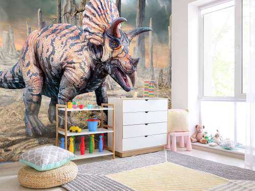 Torosaurus i et øde område