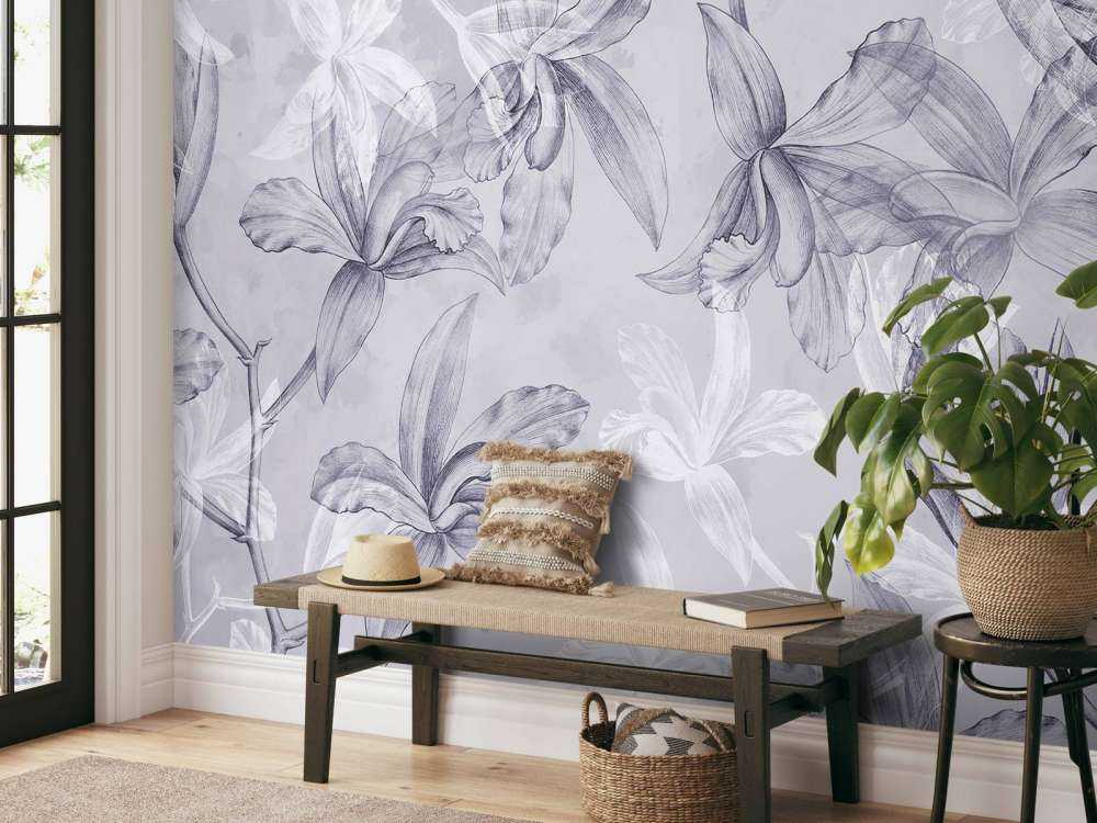 Orkidé Drømmelandskab Lilla