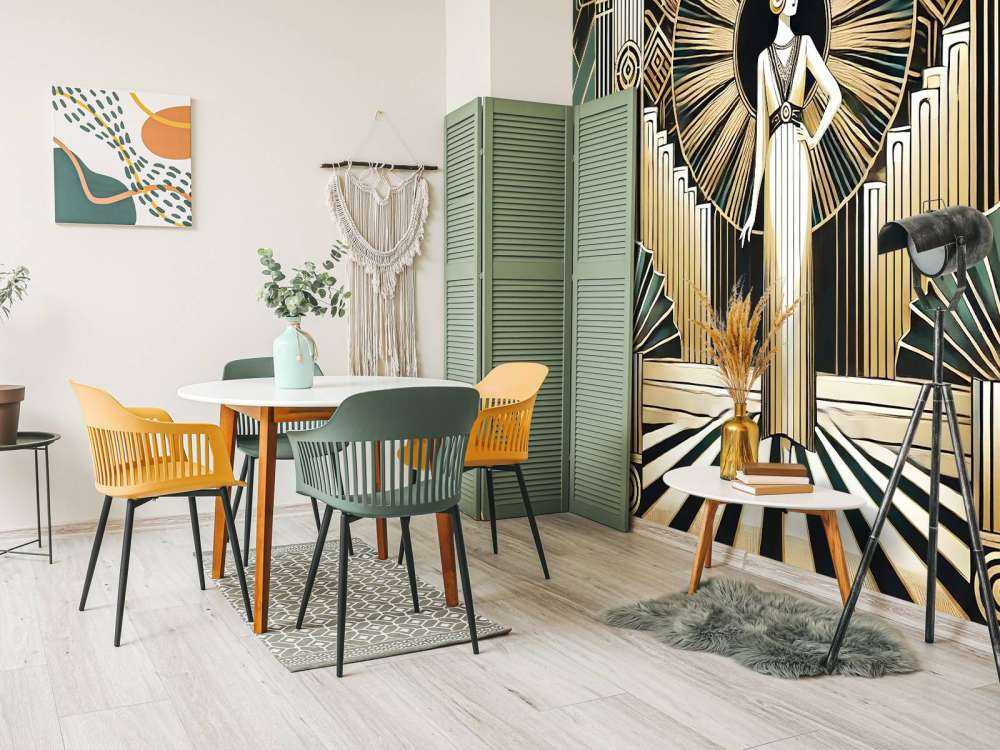 Gyldne Tyveres Flair i Art Deco