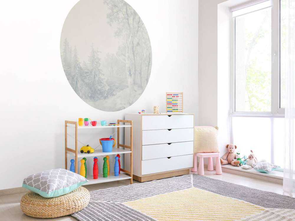 Skovlandskab Blå #1