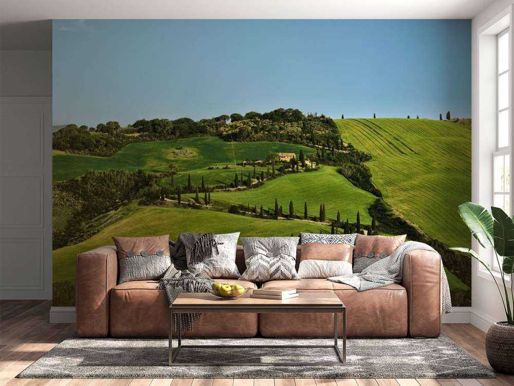 Panorama af Toscana
