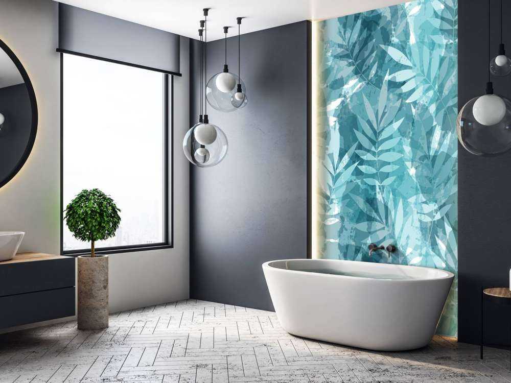 Akvarelblade i akvarel