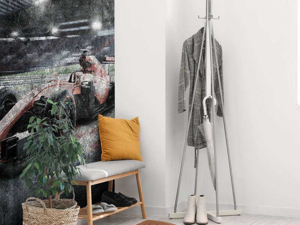 Racerbil på stadion