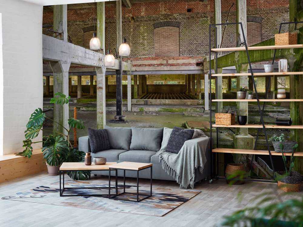 Gammel forladt fabrik