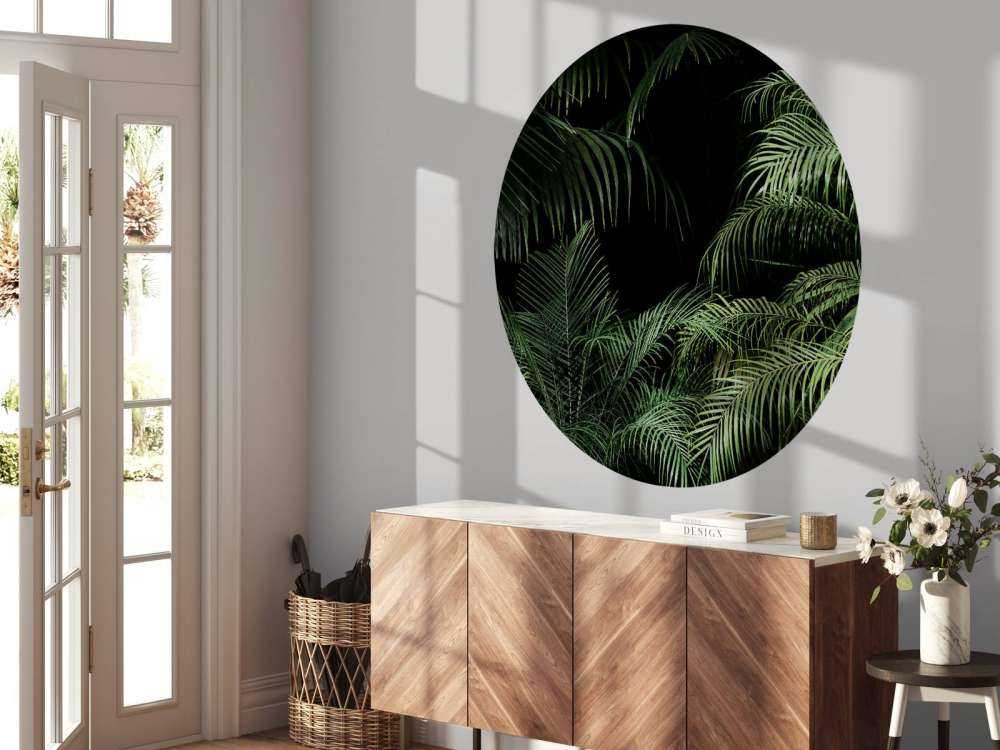 Växt med gröna blad