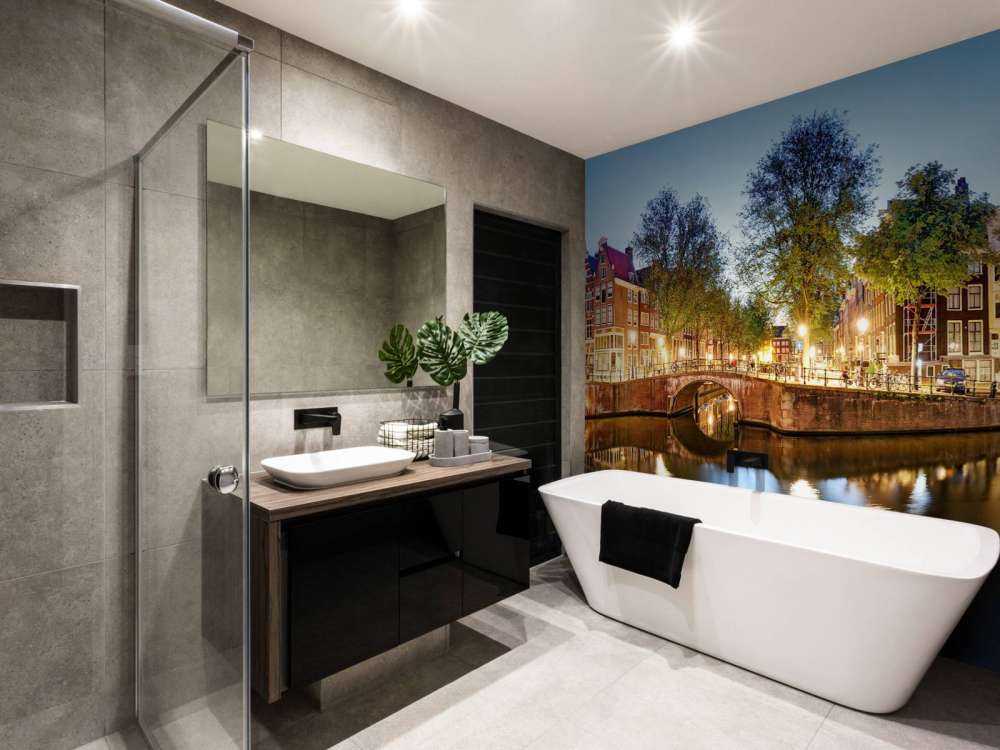 Amsterdam på natten