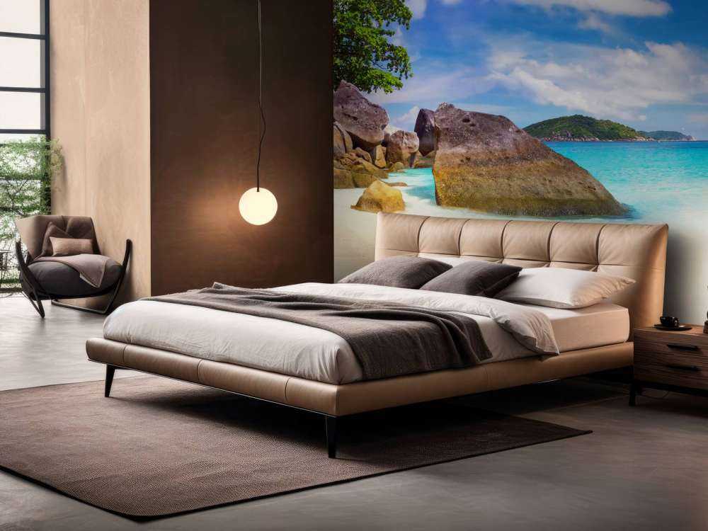 Panorama- foto av en tropisk skog