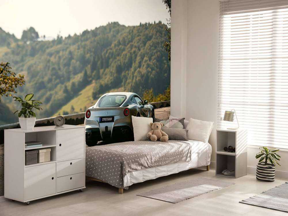 Ferrari F12 genom bergen