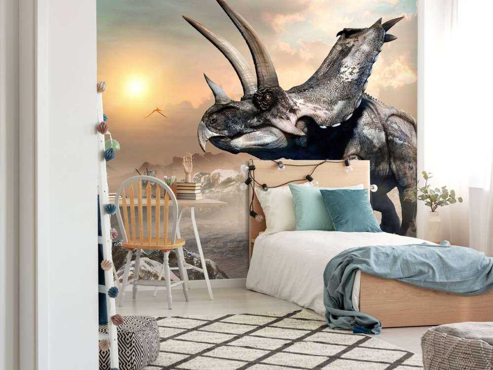 Dinosaurier i morgondimman