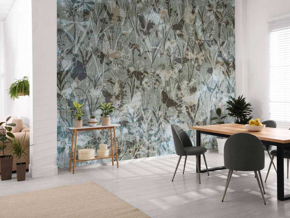 Herbals and Butterflies Double Silhuet 57