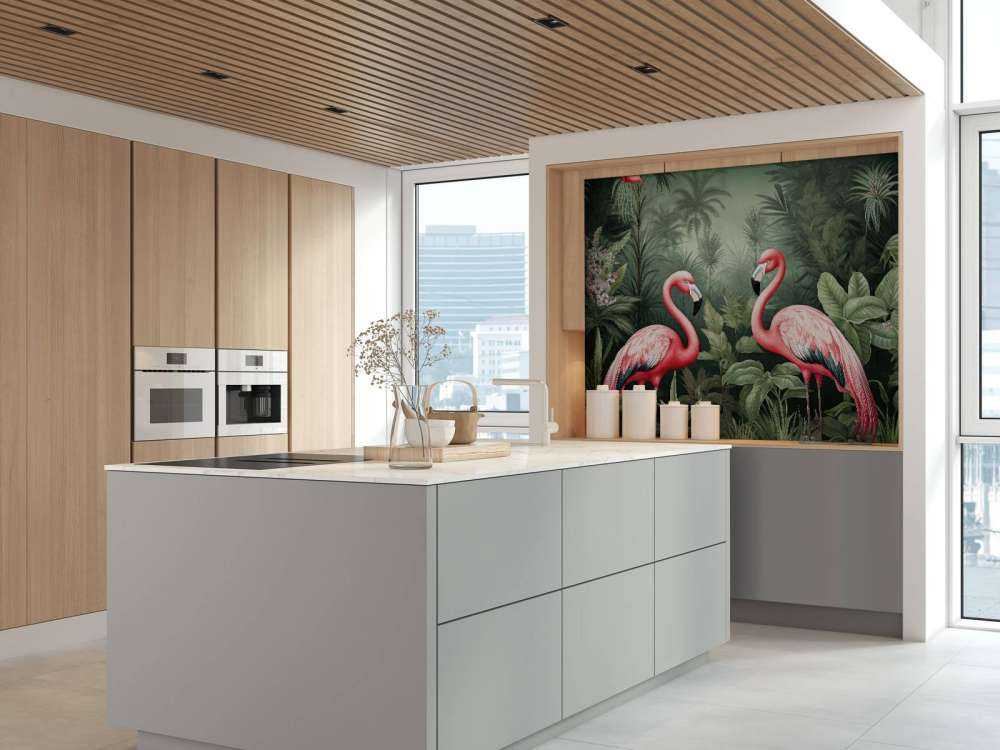 Flamingos Blommiga Oas