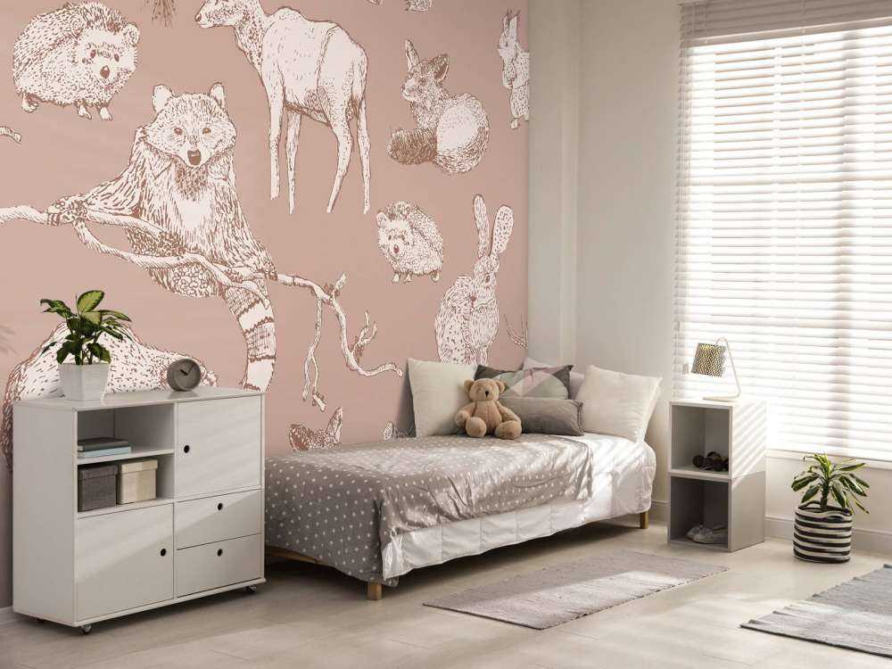 Skogs vänner rodnad