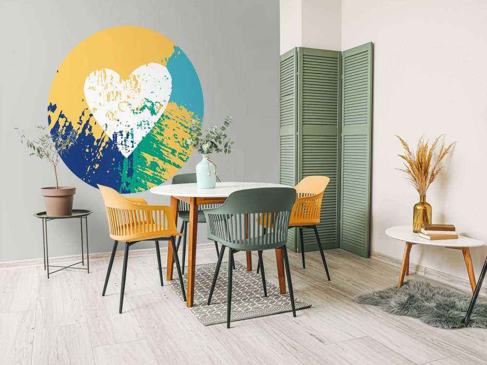 Abstrakta ytor i färg