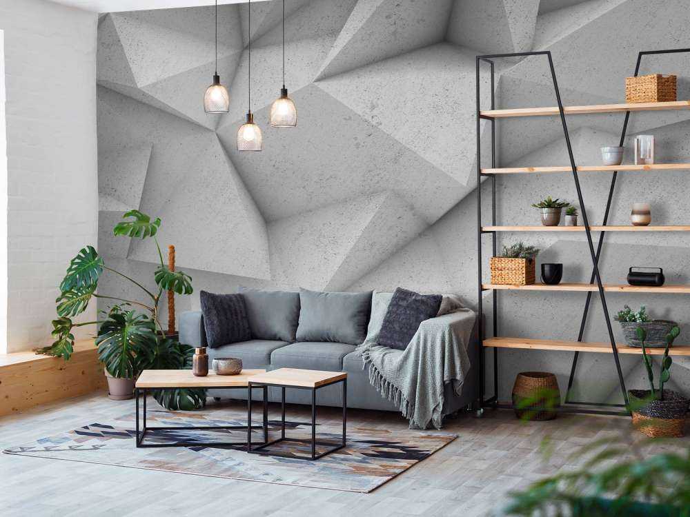 Vinkelformad 3D-betong