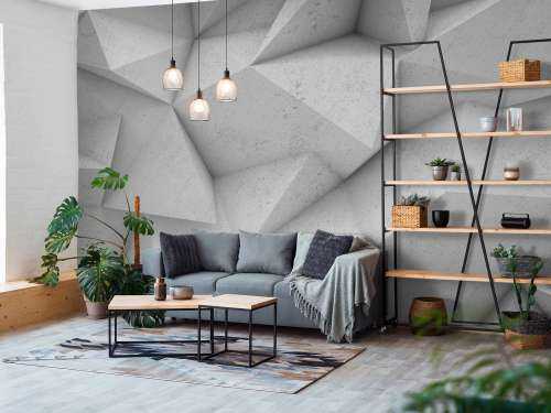 Vinkelformad 3D-betong