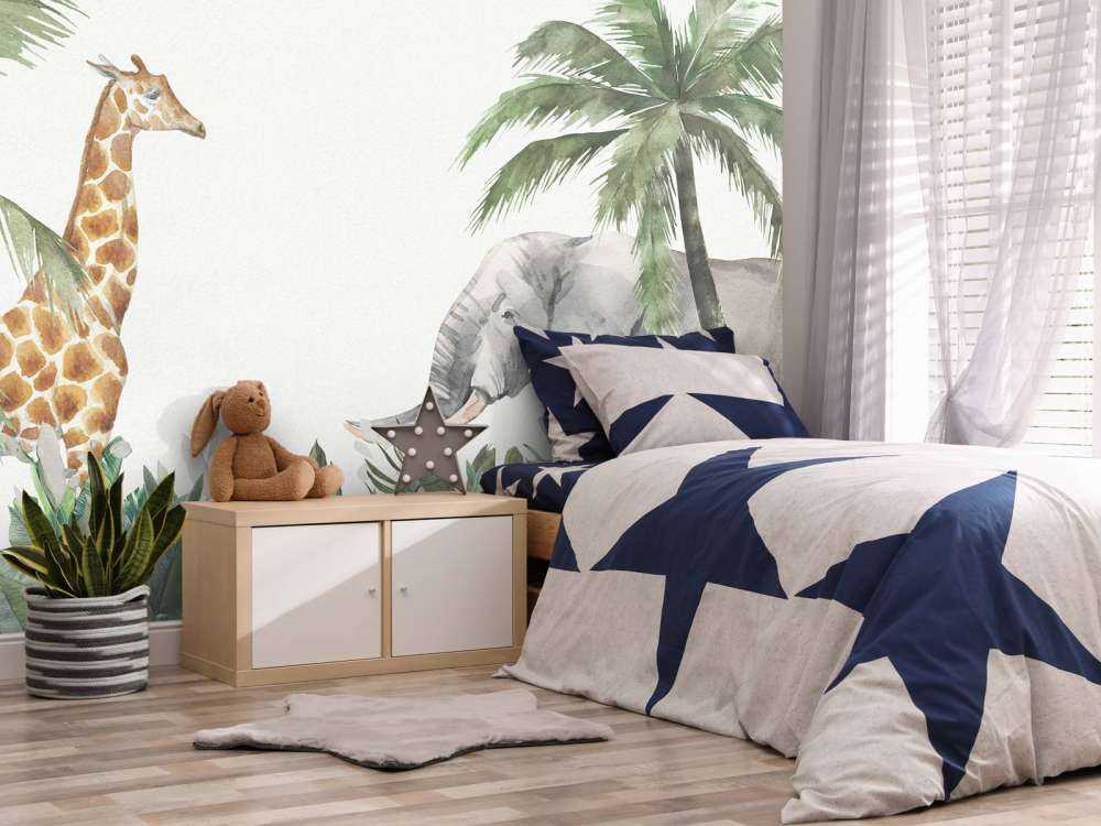 Fargerike jungeldyrr