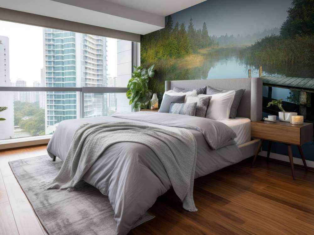 tretillatelse i skogen