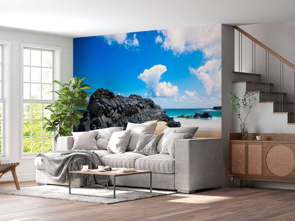 Strand på Hawaii