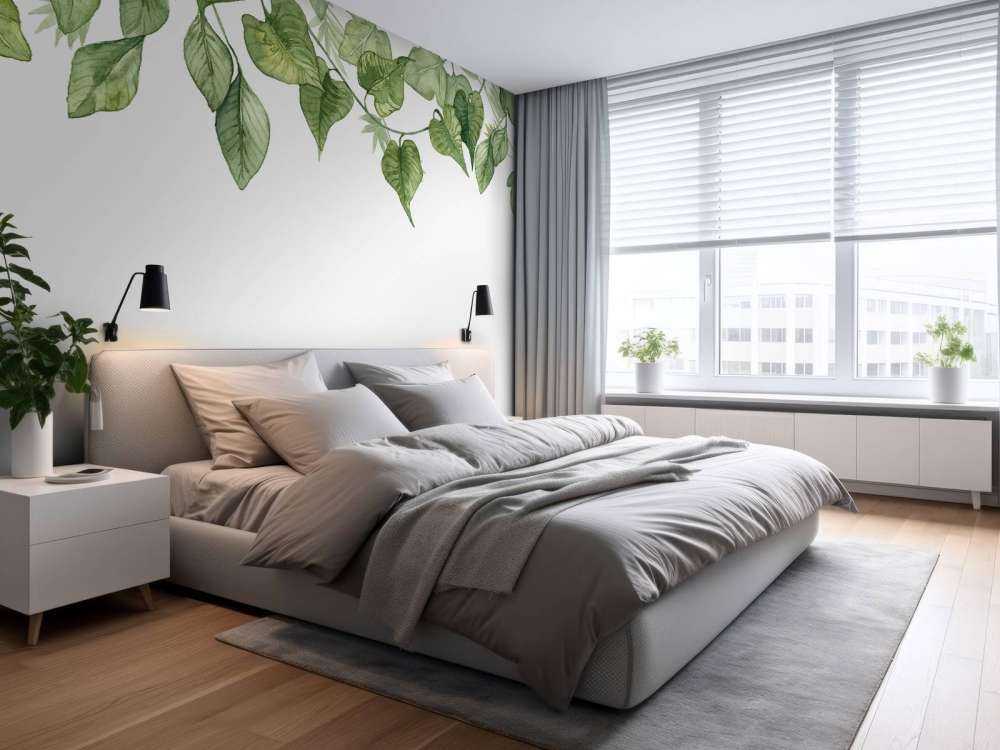 Hengende akvarellblader