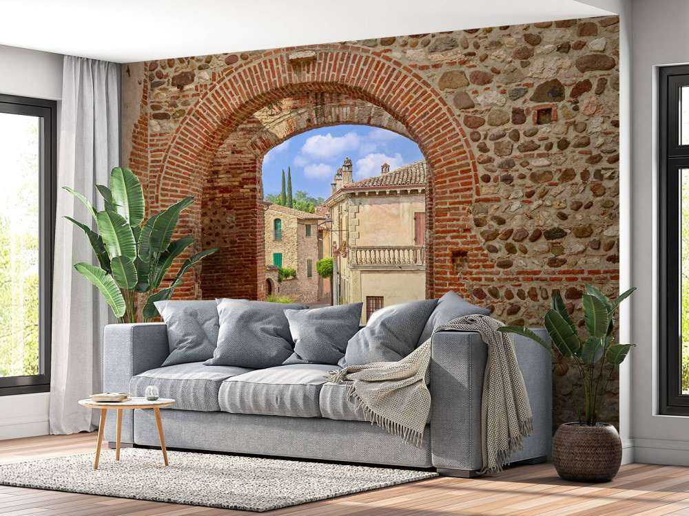 Passasje med dobbel bue