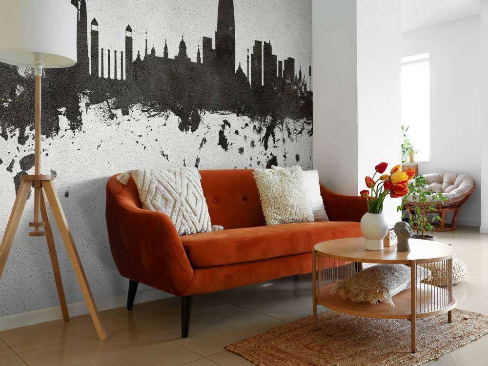 Akvarell silhuett, Barcelona