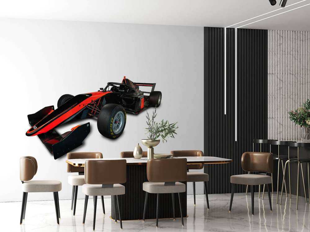 Formel 3 - Sett forfra fra venstre