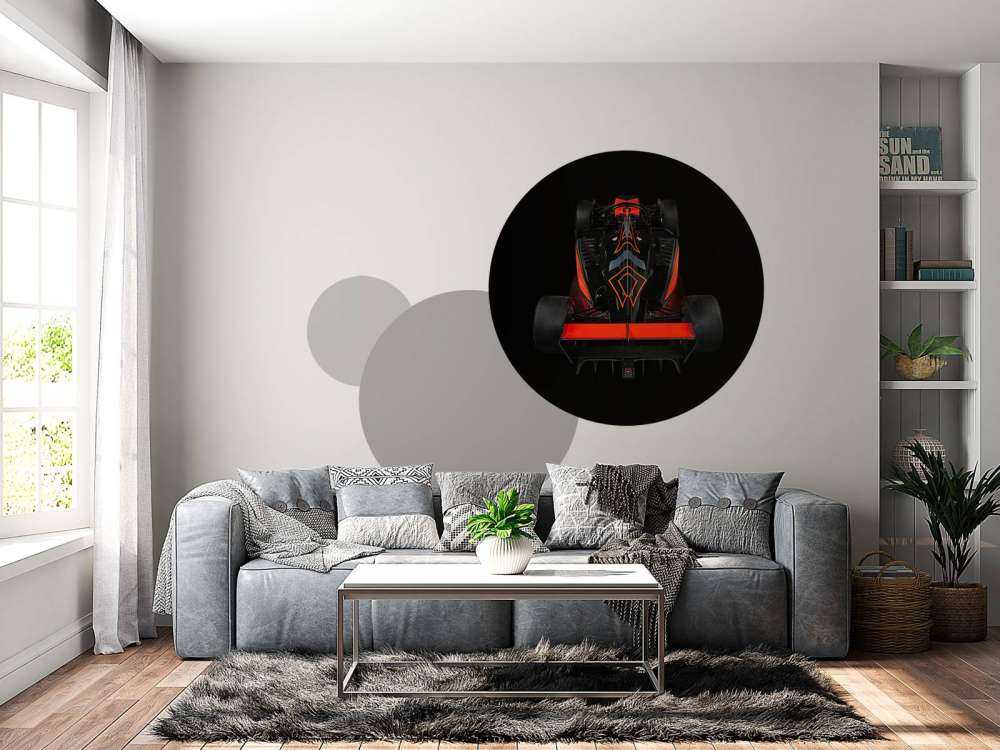 Formel 3 - sett bakfra - mørkt