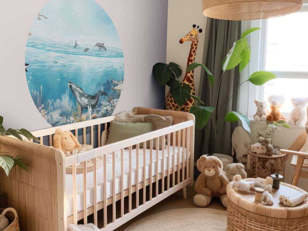 Havlandskap med Dyr i Farger