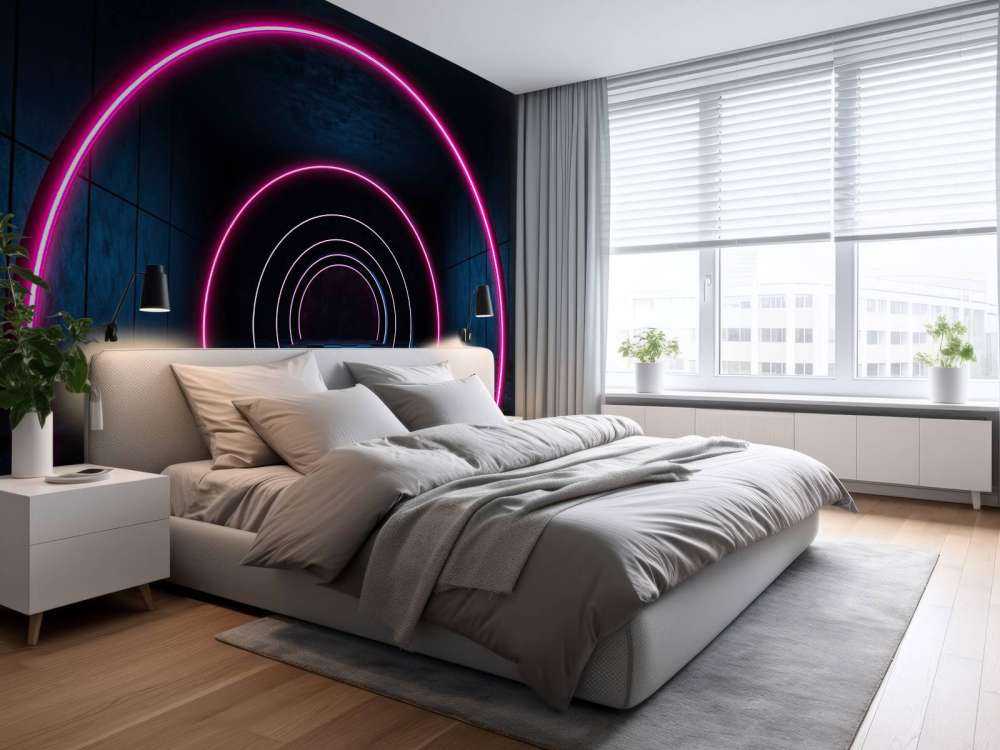Moderne futuristisk korridor