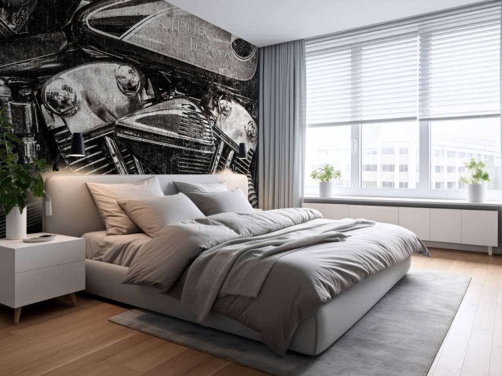 Harley davidson nærbilde