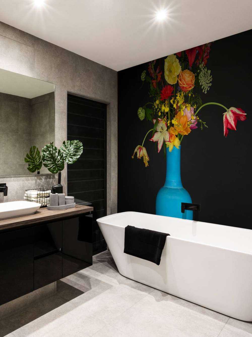 Sjenerøs blomsterbukett