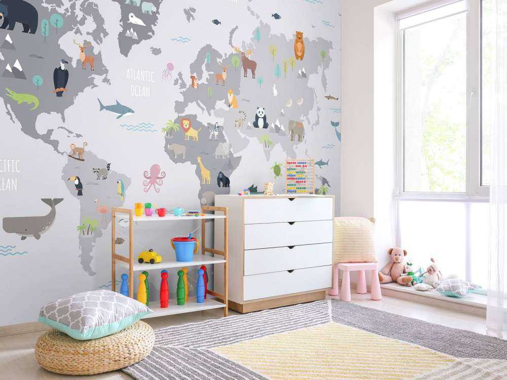 Verdenskart med ville dyr