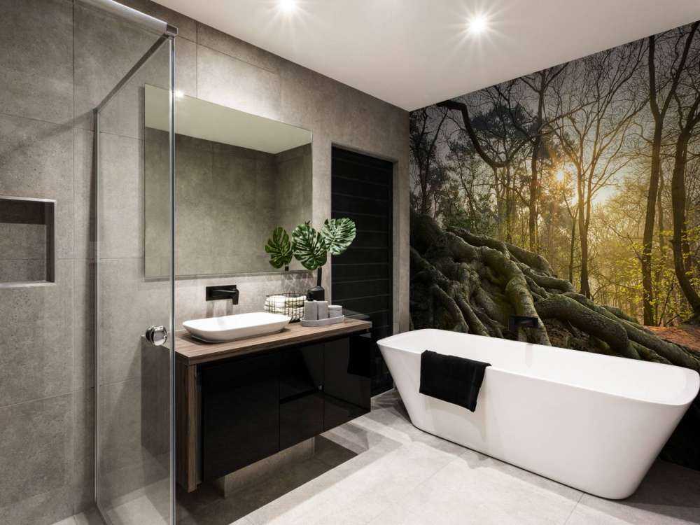 Trerøtter over bakken