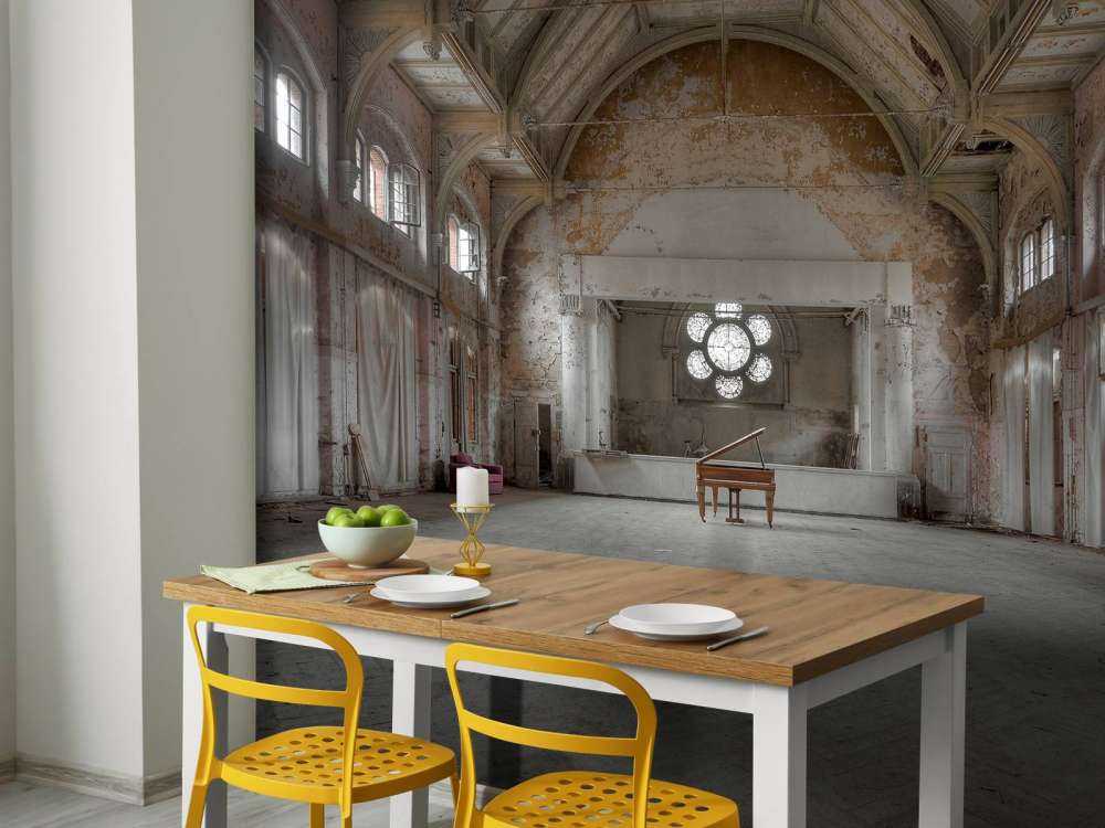 Rom i gammelt sanatorium