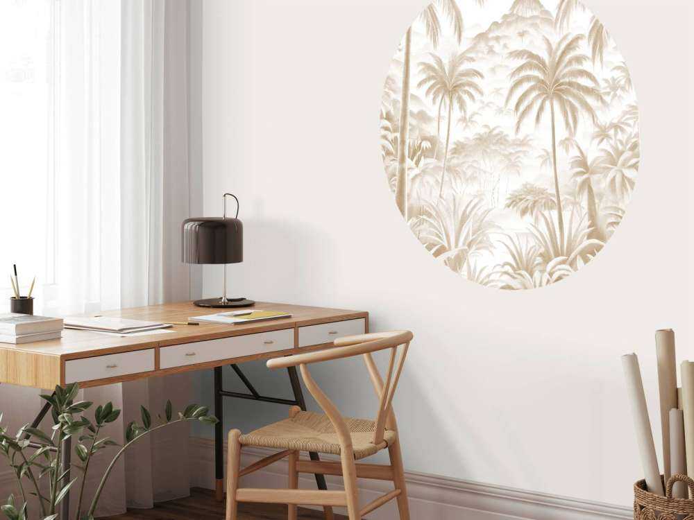 Tropisk Fjell-oase, taupe