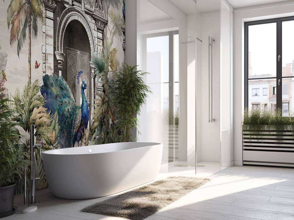 Påfugler i Paradisets Hage