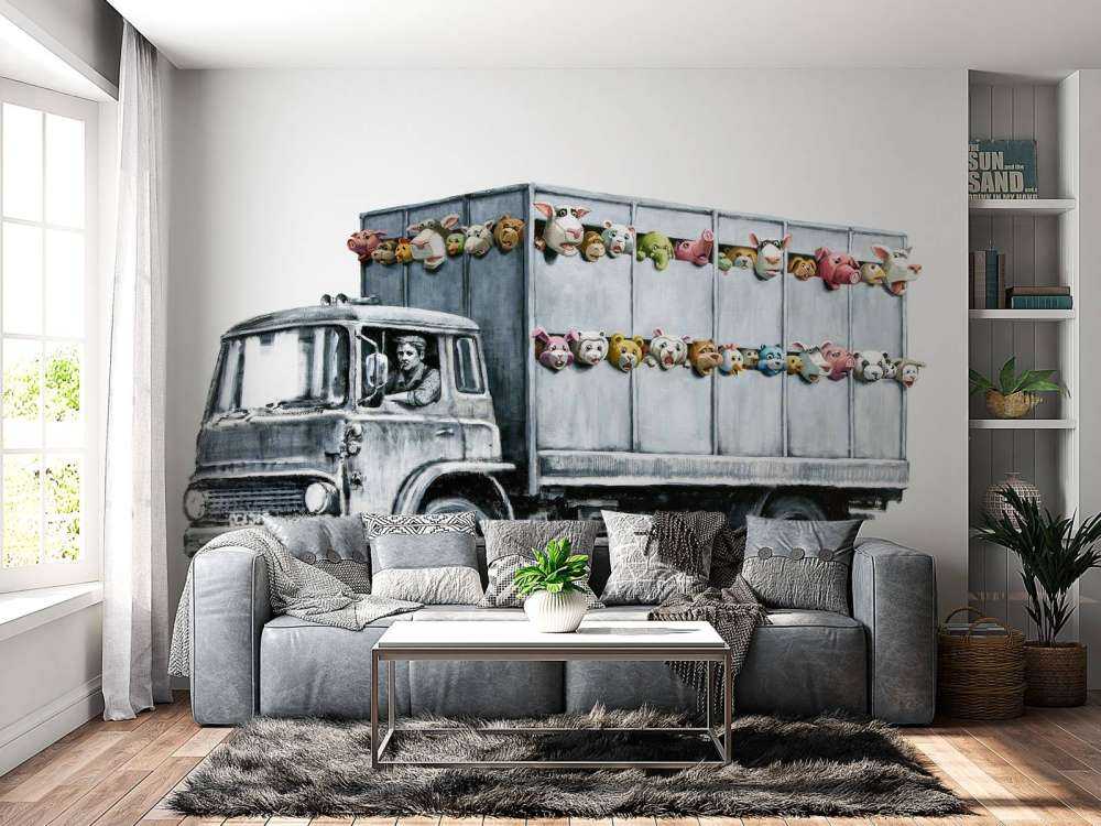 Banksy - Meat truck