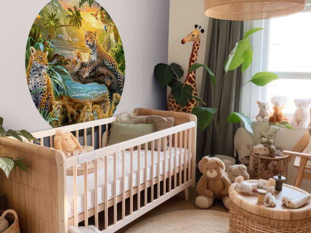 Leopards Family in the Bay