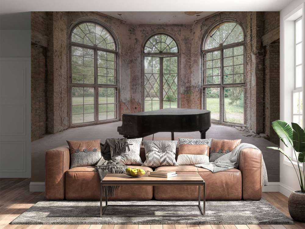 Ensomt piano