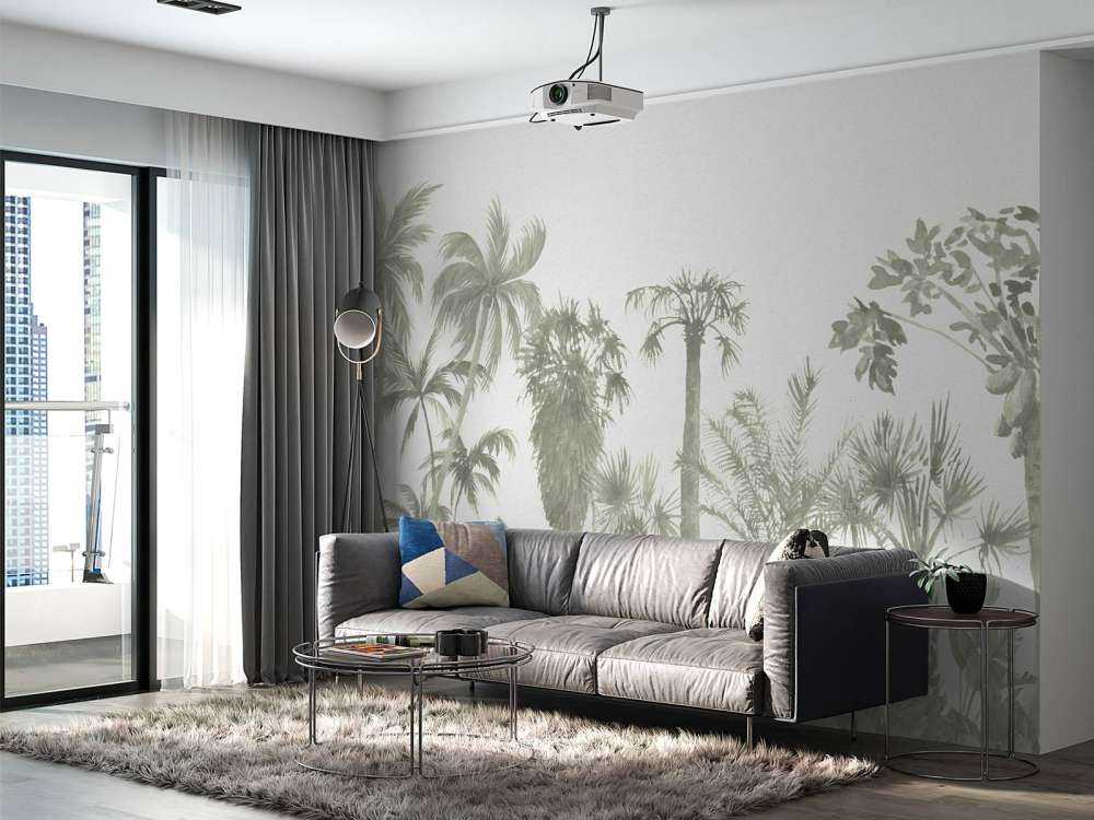 Jungle-tema i grønt