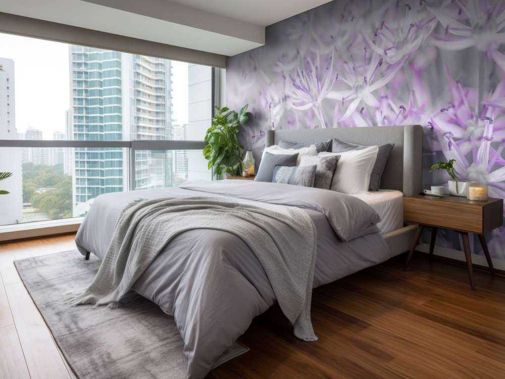 Allium blomster nærbilde