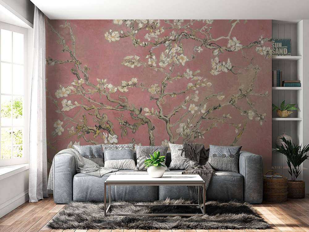 Fargerik mandelblomst